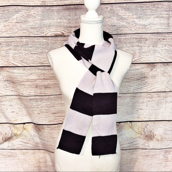 Old Navy Striped Purple Scarf 76” - Picture 4 of 6